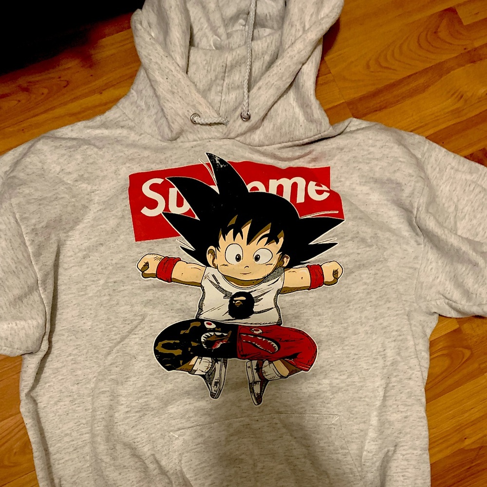 Supreme x Hypebeast x DragonBall Z vintage hoodie!